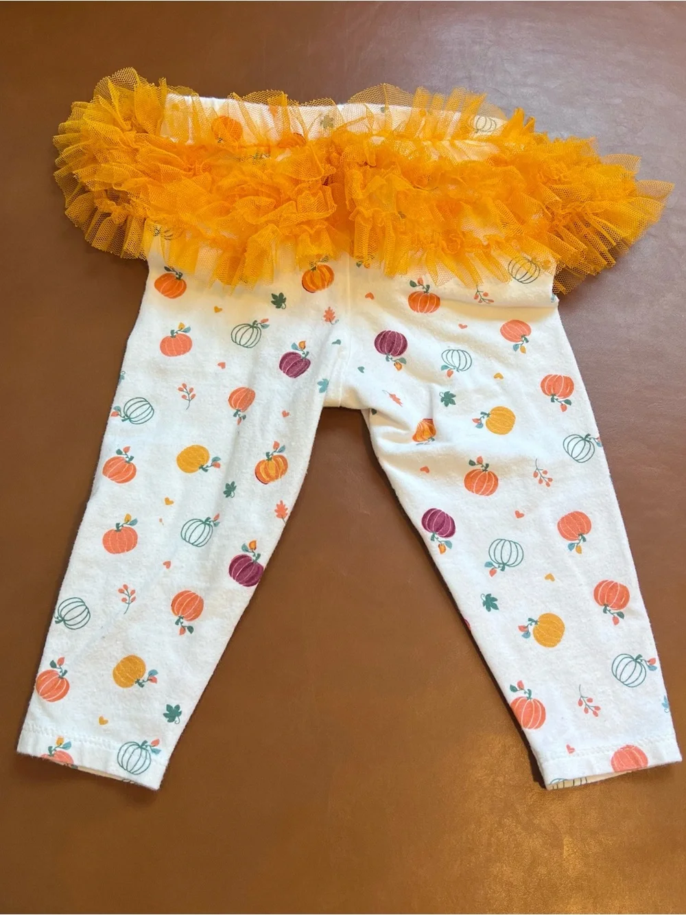 Koala Baby Pumpkin Spice Everything Nice Tutu Bodysuit Pants Outfit Set 6-9m